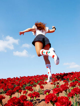 Freedom Sportsocken – Gepolsterte Fitness & Gym Socken aus Baumwolle