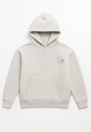 Erwachsenen Hoodie grau Cool Aunty Club hellblau