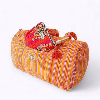 Handgemachte Baumwolltasche "Stripes"
