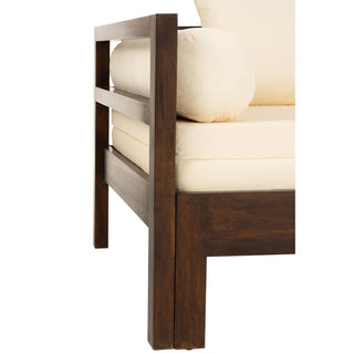 J-Line Luxus Sitzmöbel Braun – Elegantes Design aus Holz für Wohnzimmer & Lounge