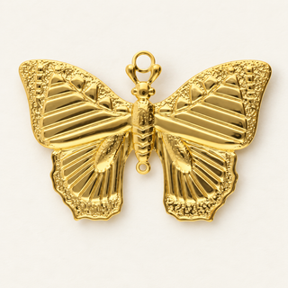 XXL Charm Schmetterling Gold – für deinen Wish Keeper