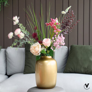 Glasvase „Artic Gold“ – Goldene Dekovase von Vase The World – In 4 Größen