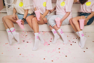 Bride Socken – JGA Socken für die Braut | Braut Socken für Junggesellinnenabschied