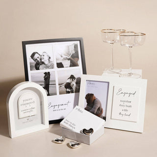 Amore Set aus 2 herzförmigen Martini-Gläsern
