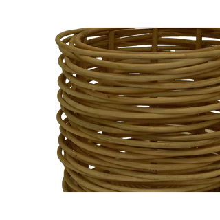 Körbe 2er-Set – ø36X30/ ø50x40 – Natur – Rotan