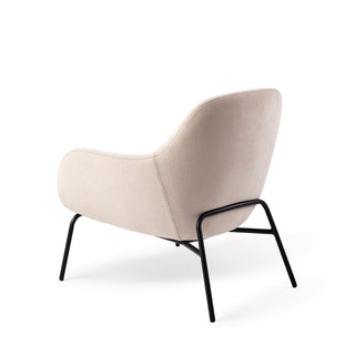 Jesper Home Loungesessel aus Stoff – moderner Design Sessel in Grau, Beige & Flieder