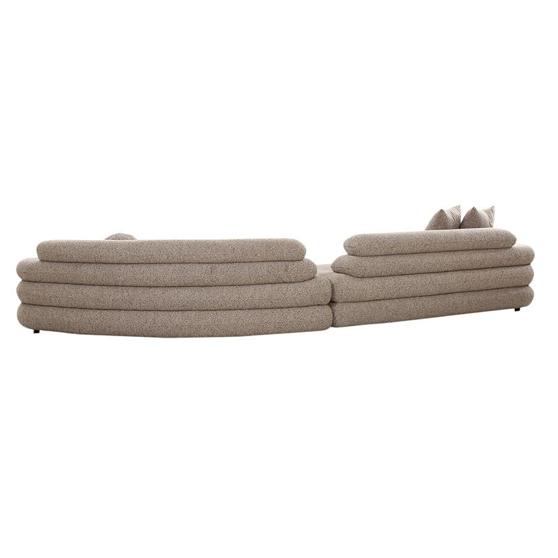 Sofa Cairo 6-Sitzer Sand Boucle