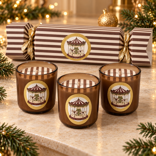 Kerzenset | SWEET CHRISTMAS | Vanille‑Karamell | 3 x 70 g