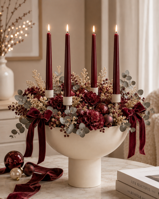 Adventskranz-Workshop aus Trockenblumen – Kreatives Event im Mädchenzimmer Tuttlingen