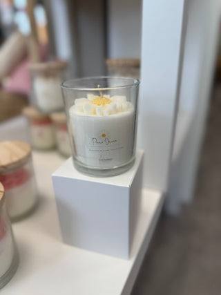 Duftkerze „Pure Grace“ – Sojawachs mit Pear & Freesia Duft