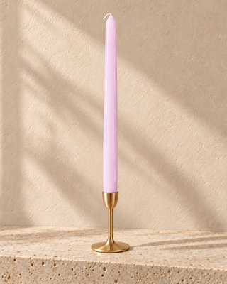 Spitzkerze Lackiert, H/D 290/22mm, Soft pink