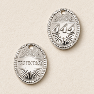 Charm „444 – Protection“ Gold – Engelszahl-Anhänger für deinen Wish Keeper
