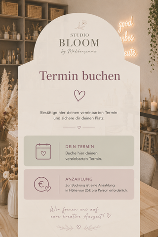 JGA Workshop Buchung ✨ | Studio Bloom & Studio Creative