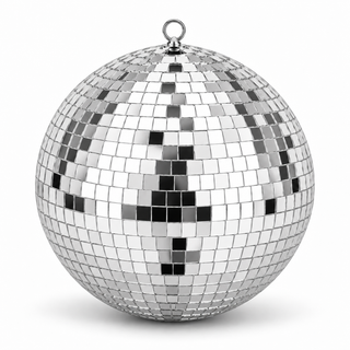 Disco-Kugel Silber – 3, 5, 6, 8, 15 oder 20cm