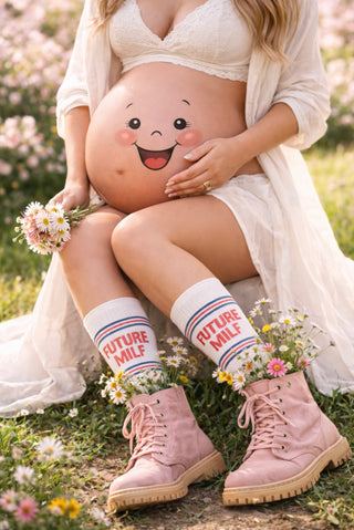 PEGADA SOCKS Sportsocken “Future MILF”  – Superweich & Komfortabel für Sport & Alltag