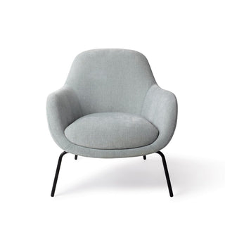 Jesper Home Loungesessel aus Stoff – moderner Design Sessel in Grau, Beige & Flieder
