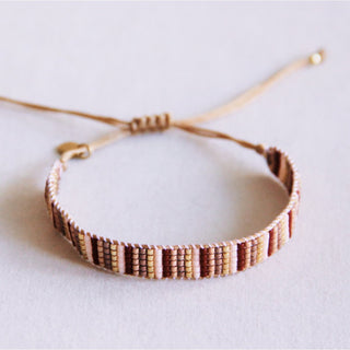 Miyuki Boho Armband – Verstellbares gewebtes Damenarmband