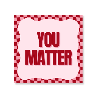 Papierservietten „You Matter“ FSC – 3‑lagig – 33 × 33 cm (20 St.)