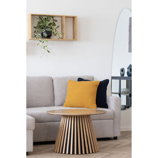 Wandregal Bambus Natur 70 cm – modernes Wandboard aus Bambus – stilvolle Wohnzimmer Deko & Wohnaccessoires