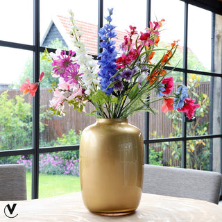 Glasvase „Artic Gold“ – Goldene Dekovase von Vase The World – In 4 Größen
