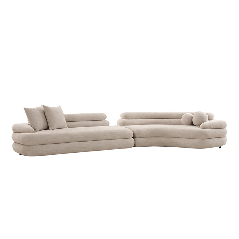 Sofa Cairo 6-Sitzer Beige