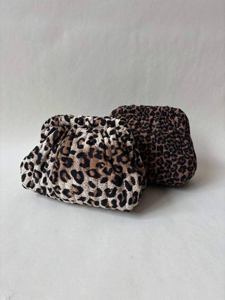 Leo Beauty Bag Nala – Gesteppte Kosmetiktasche im Leoparden-Look