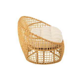 J-Line Rattan Sitzmöbel Braun – Design Lounge Sitz aus Rattan | Stilvoll & Komfortabel