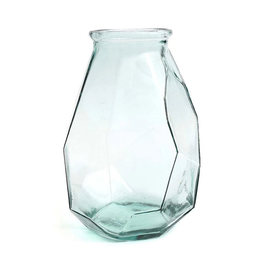 Vase Origamistyle – Blau