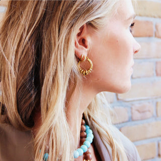 Edelstahl 'Fettköpfige' Ohrringe