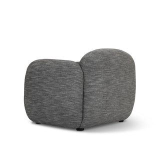 Jesper Home XXL Loungesessel – moderner Design Sessel in Anthrazit, Braun & Purple
