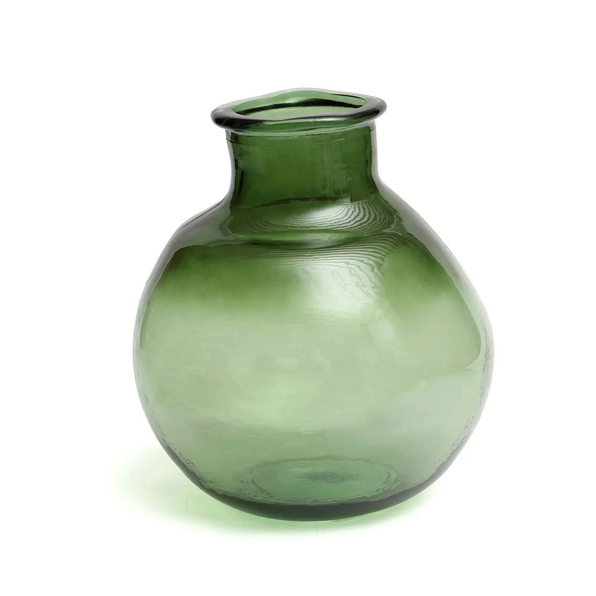 Vase Grünglas Yugang