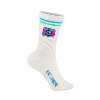 Retro Socken Kollektion – Lustige Baumwollsocken mit Kamera