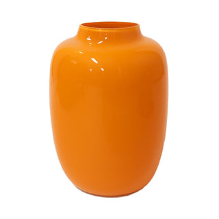 Vase Glas - Arktisches Dunkelorange