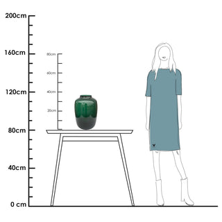 Vase Grün Artic