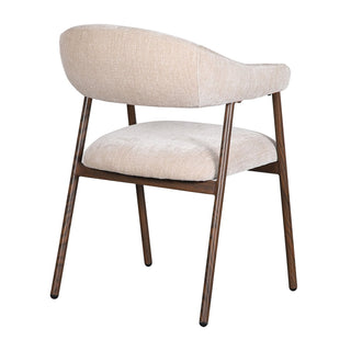 Scandi Stuhl – Skandinavischer Designstuhl mit Metallrahmen in Holzoptik | Pole To Pole (Set von 2)