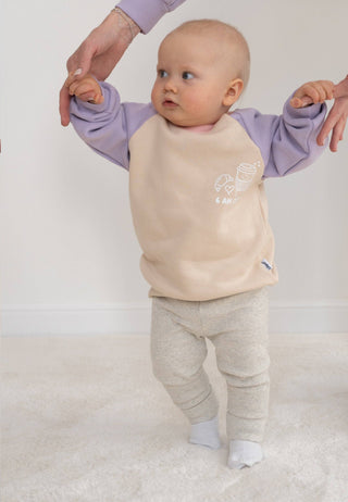Mini Sweatshirt “6 am Club” Multicolor