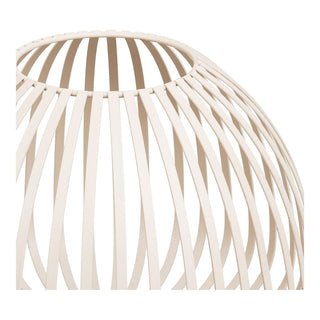 Stoense Laterne Beige Ø25x20 cm – Moderne Metall Laterne & Windlicht für stilvolle Wohnraum-Dekoration