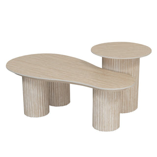 Craft Couchtisch Kleiner Keramik-Travertin