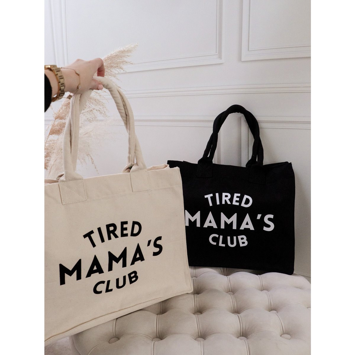 Tasche shopper Tired Mama's Club