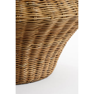 Fabiola Dekoration Vase - H43 x Ø30 cm - Rattan - Braun