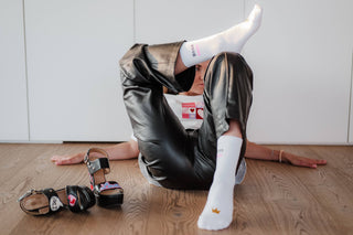 Mom Mood Socken Damen – Lustige Statement Socken für Mama | Geschenkidee Frau Einheitsgröße