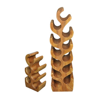 Weinregal Holz für 12 Flaschen