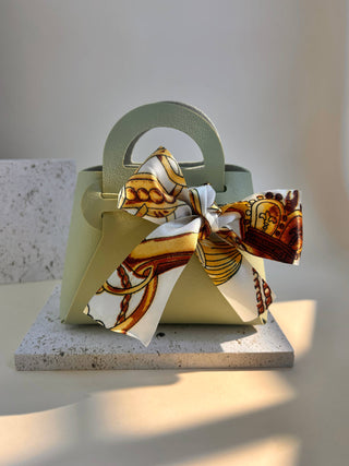 Mini-Geschenktasche Handtasche Grün