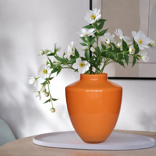 Vase - Tugela dunkelorange