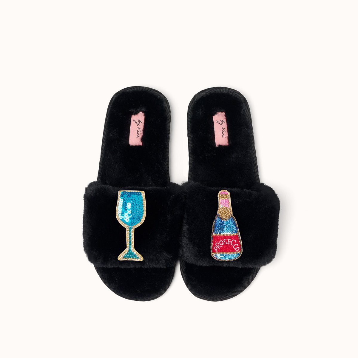 Slipper Schwarz