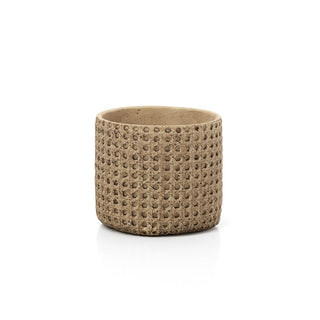 Der RattanRock-Übertopf – Natur – M