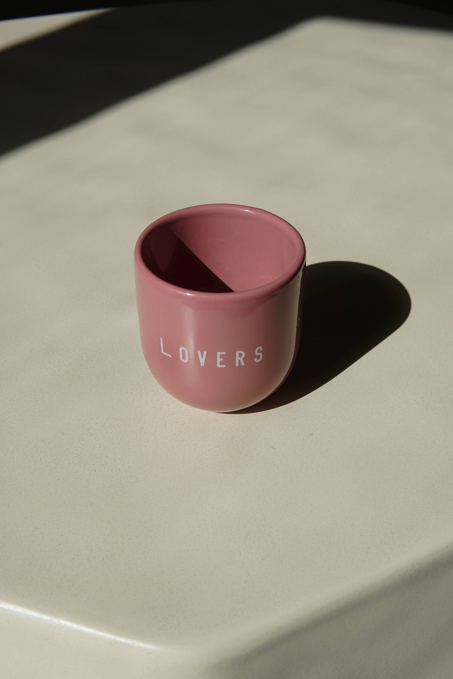 Kaffeebecher Keramik "LOVERS"