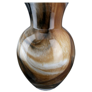 GILDE HANDWERK Glasvase – Stilvolle Eleganz für jede Einrichtung (H 26 cm)