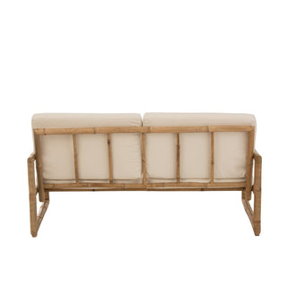 J-Line Rattan Lounge Sitz Braun – Elegantes Design-Sitzmöbel aus Rattan für stilvolles Wohnen
