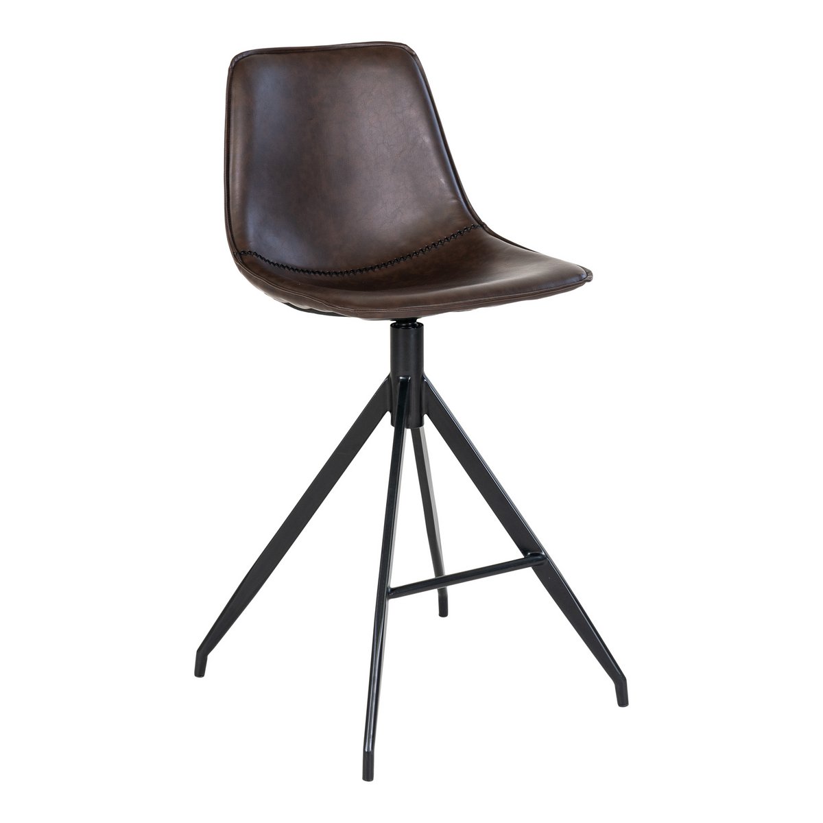 Monaco Counter Chair – Braun – 2er-Set